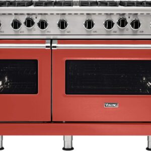 Viking - 48 in. Wide 8 Burner 5-Series Gas Open Burner Range - Spiced Cider