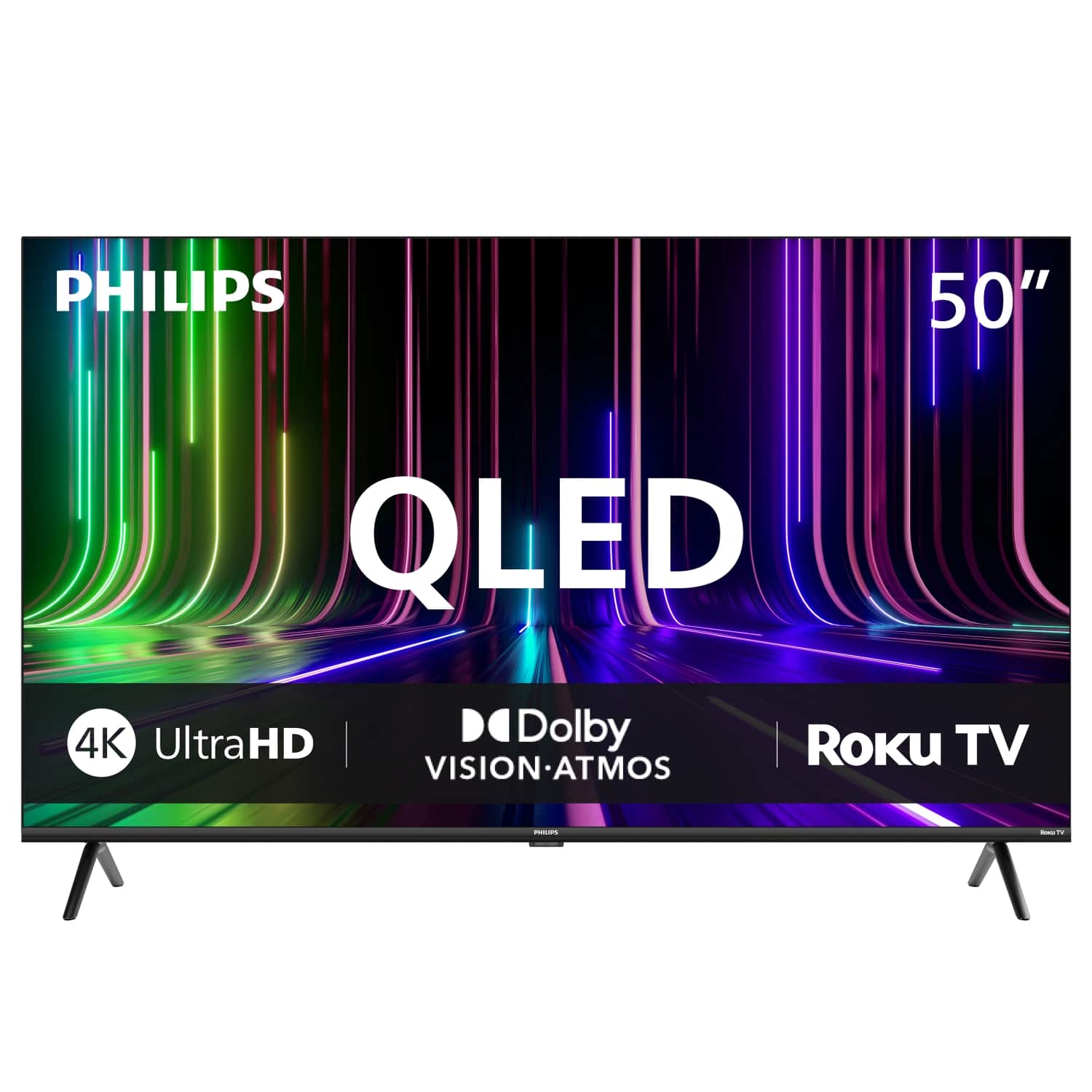 Philips - 50" Class 7900 Series QLED 4K UHD Smart Roku TV