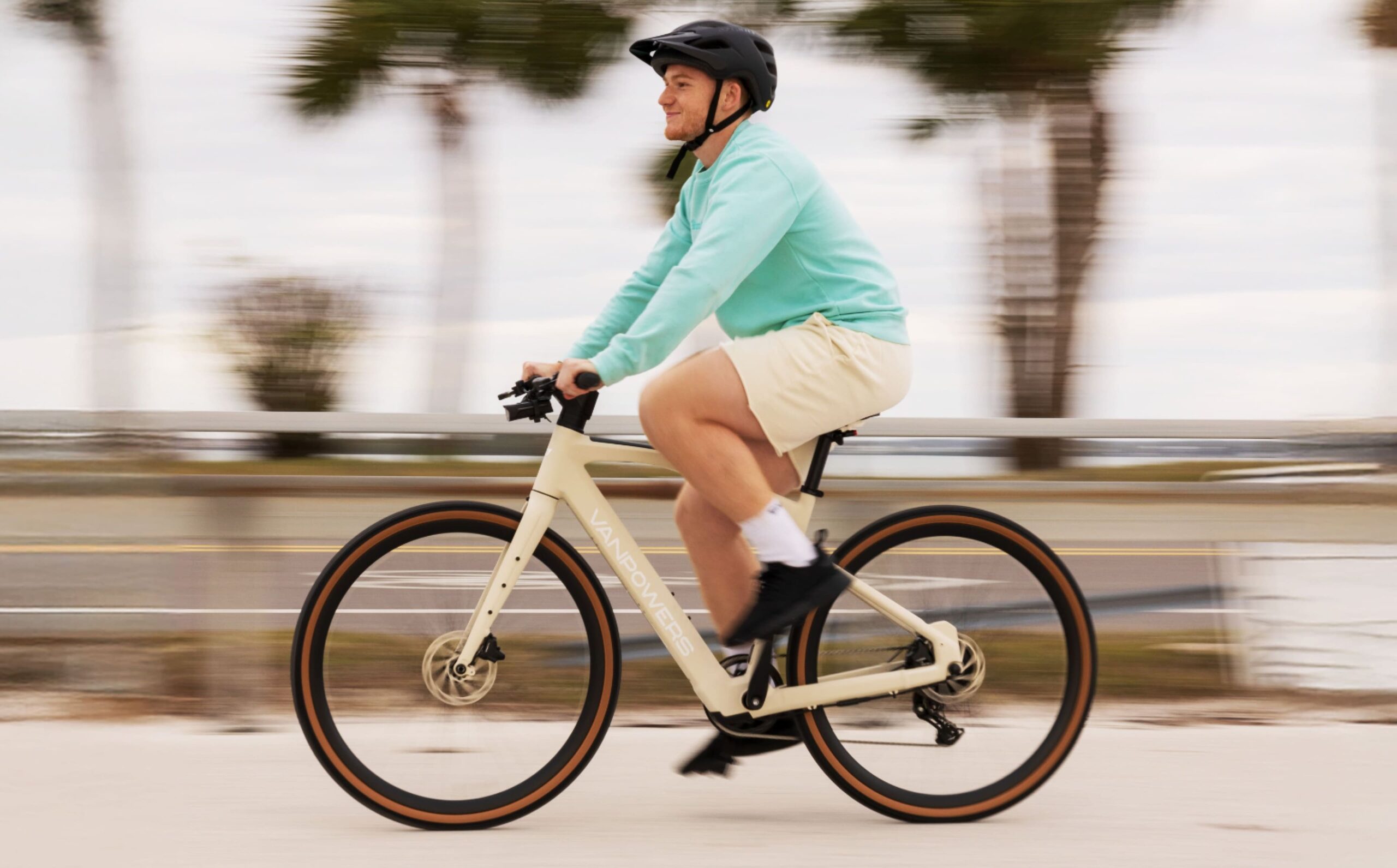Vanpowers - UrbanCross-Pro 350W Lightweight Gravel E-Bike - Sand Yellow - Image 5