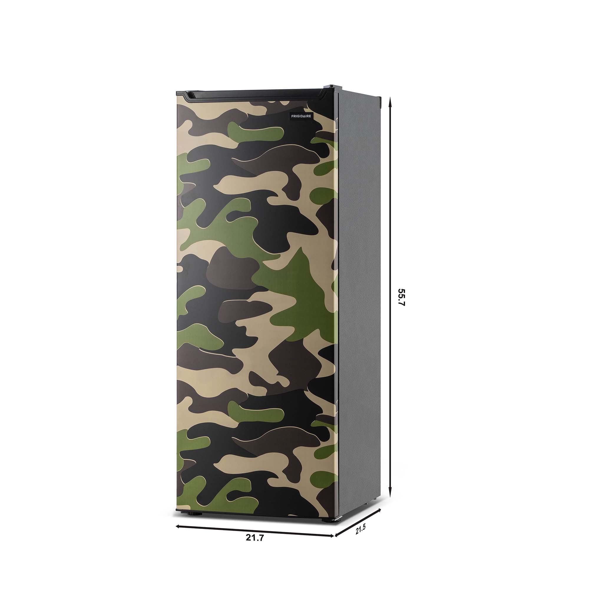 Frigidaire 6.5 Cu. ft. Convertible Upright Freezer/Refrigerator, Garage-Ready Deep Freezer for Home, Cabin & RV, Hunting Camo Print - Image 3