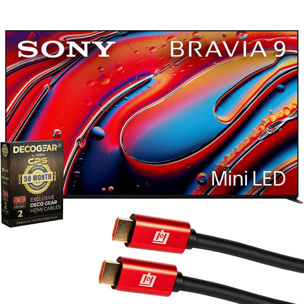 Sony - 65" BRAVIA 9 XR90 Series QLED Mini-LED 4K HDR Smart TV (2024) Bundle with 50 Month Extended Protection Plan
