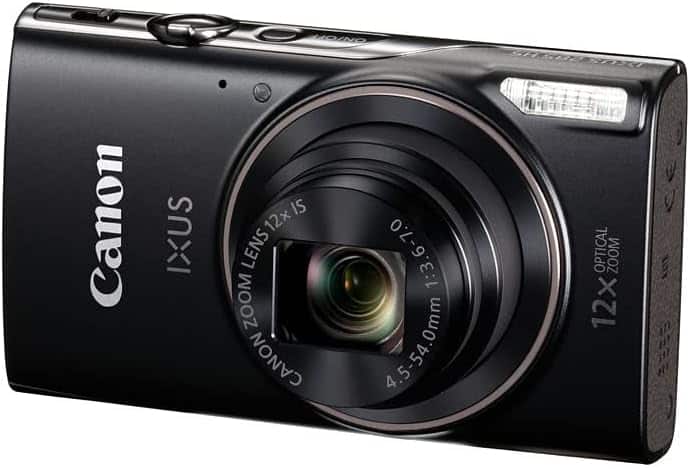 Canon - PowerShot IXUS 285 HS A Digital Camera (Black) + Case + More - Image 3