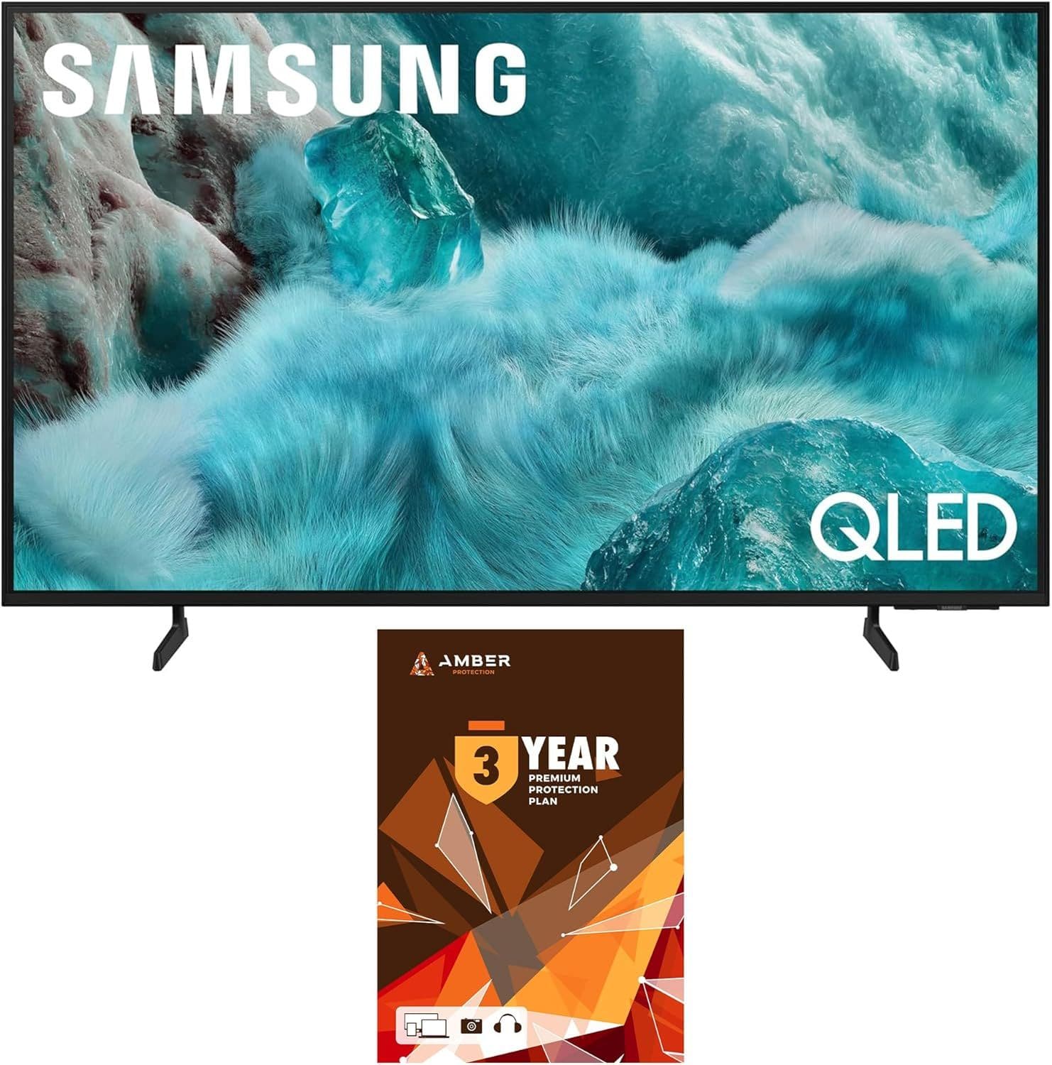 Samsung - QN50Q7FAAFXZA 50 Inch QLED Q7F 4K Vision AI Smart TV with a 3 Year Amber Protection Plan (2025)
