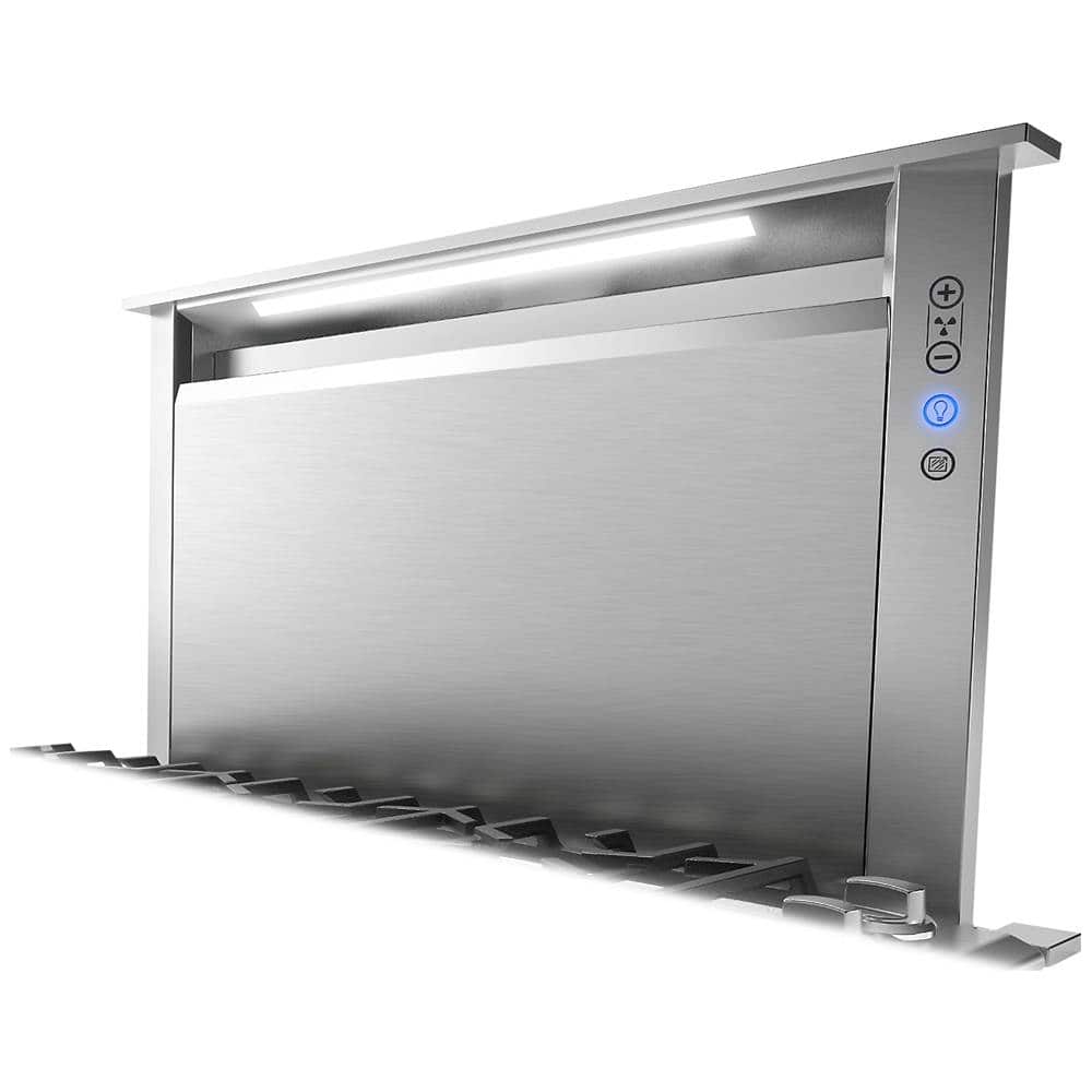 Viking - 36 inches - Convertible - Downdraft Range Hood - Stainless Steel