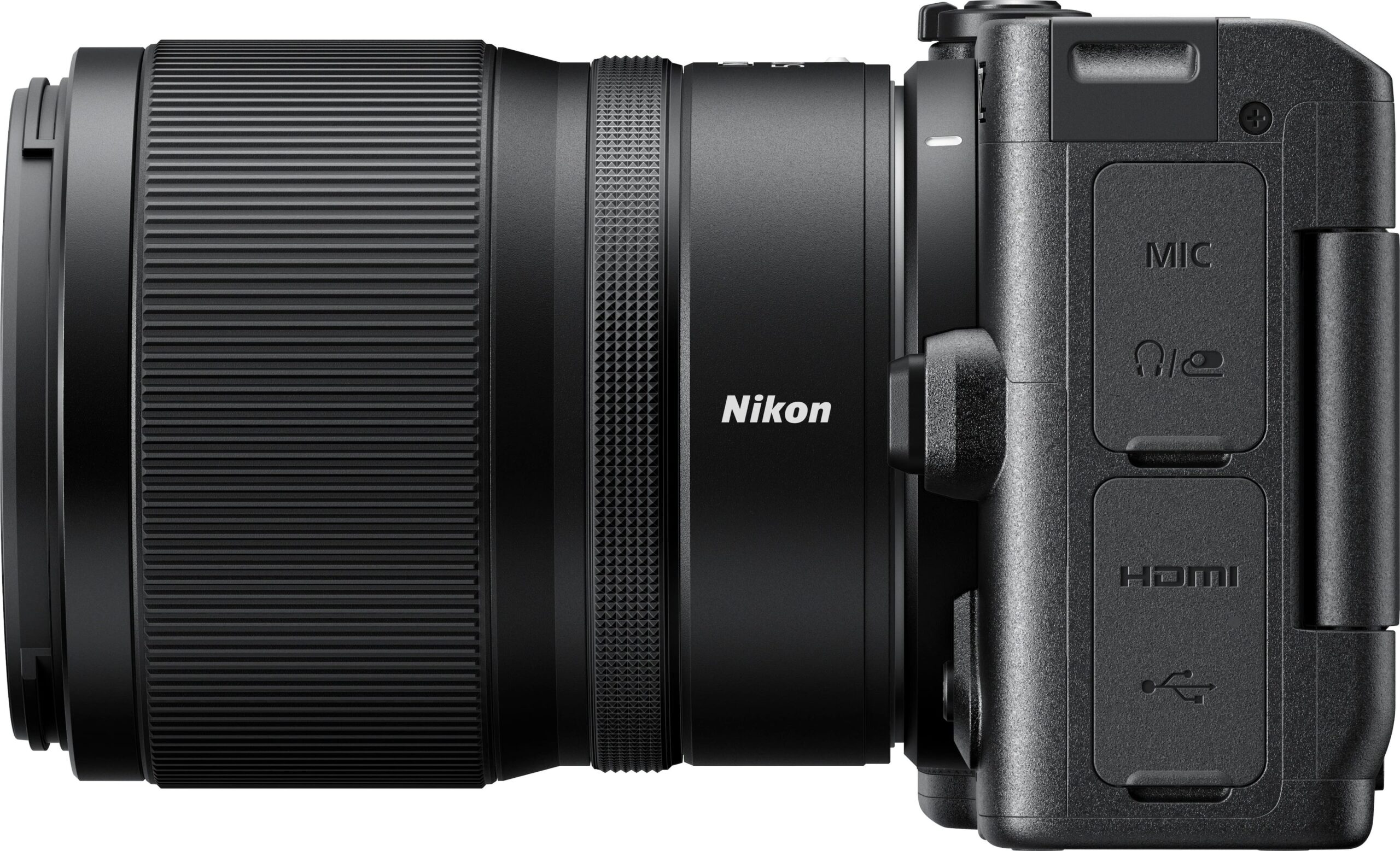 Nikon - ZR Full-frame Mirrorless Cinema Camera 50mm Lens Standard Kit, for Z Mount Lenses - Black - Image 3