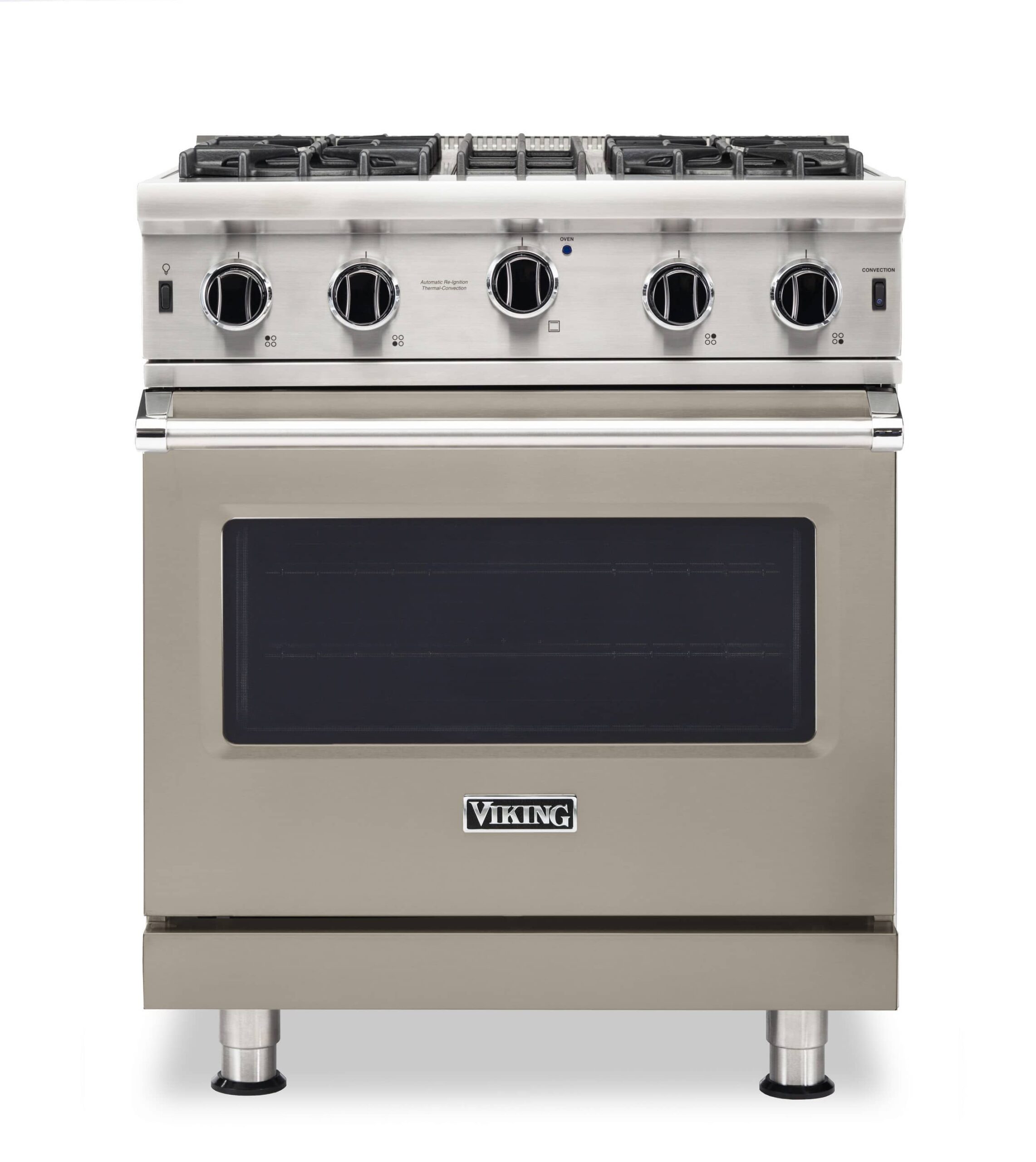 Viking - 30 in. Wide 4 burner 5-Series Gas Open Burner Range - Nantucket