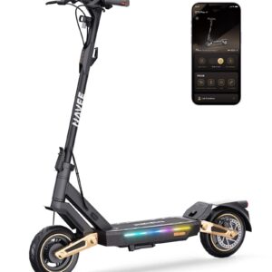 NAVEE - ST3 Pro Electric Scooter w/46.6 miles Max Operating Range & 24.9 mph Max Speed - Black