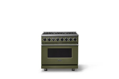 Viking - 36"W. 7Series 5.6 Cu. Ft. Dual Fuel Self-Clean 6 Burner Range-Martini - Martini - Image 3