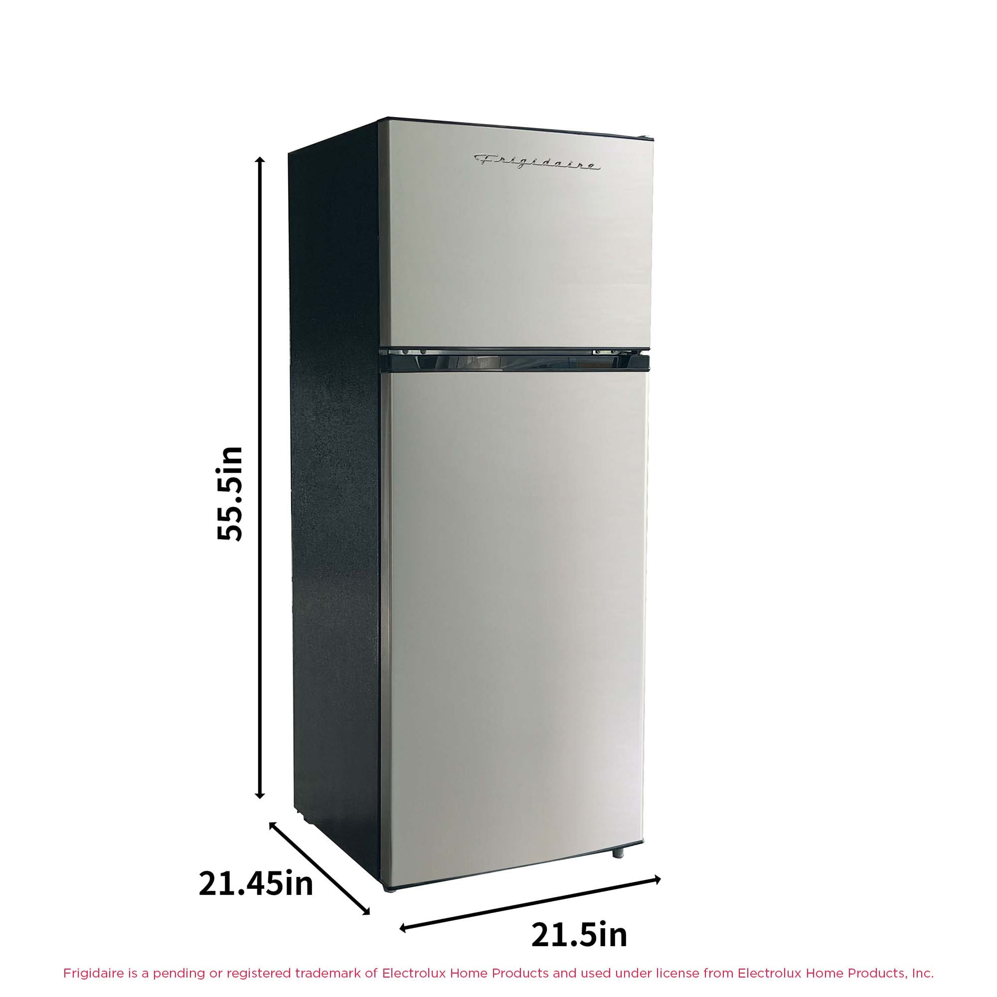 Frigidaire 21 in. 7.5 Cu. ft. Retro Top-Freezer Refrigerator, Platinum EFR749 - Image 5