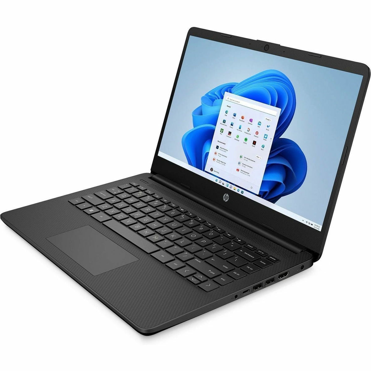HP 14-dq3150nr 14" HD Laptop, Intel Celeron N4500 1.1GHz, 4GB RAM, 64GB eMMC, Windows 11 Home S Mode, Sky Blue - Image 4