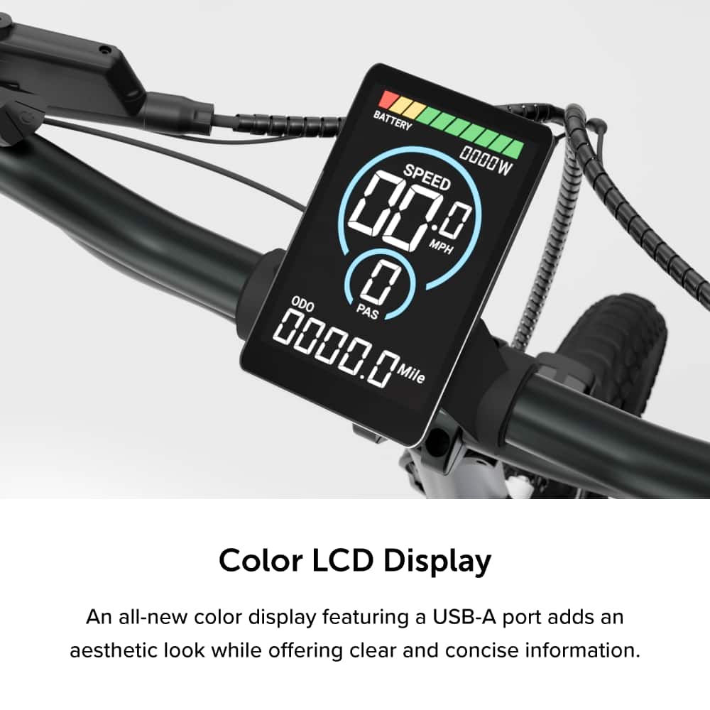 Lectric eBikes - XPress 750 High-Step Long-Range eBike: 60 miles Max Operating Range & 28 mph Max Speed - Unisize - Black - Image 5