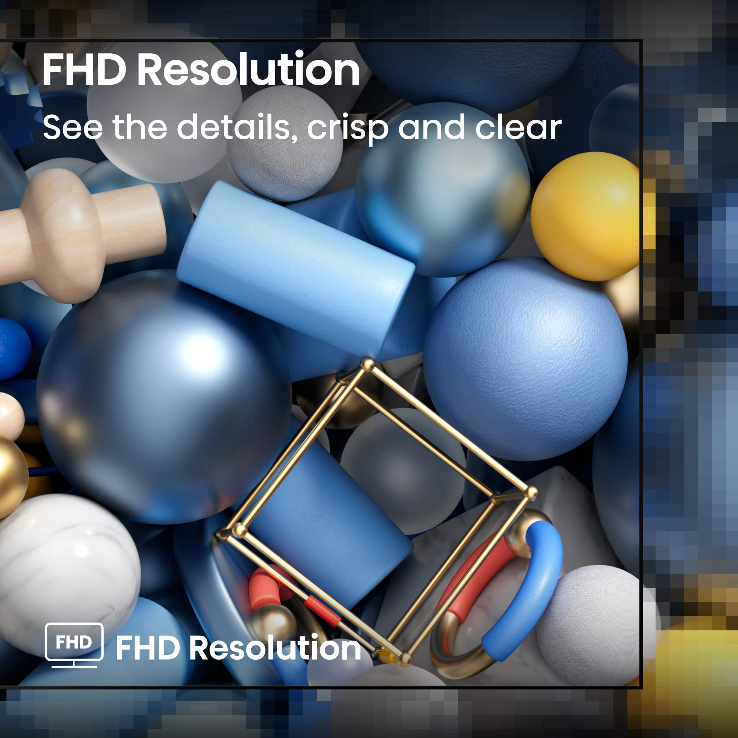 Hisense - 40" Class QD4 Series Hi-QLED Full HD 1080P Smart Fire TV (2025) - Image 5
