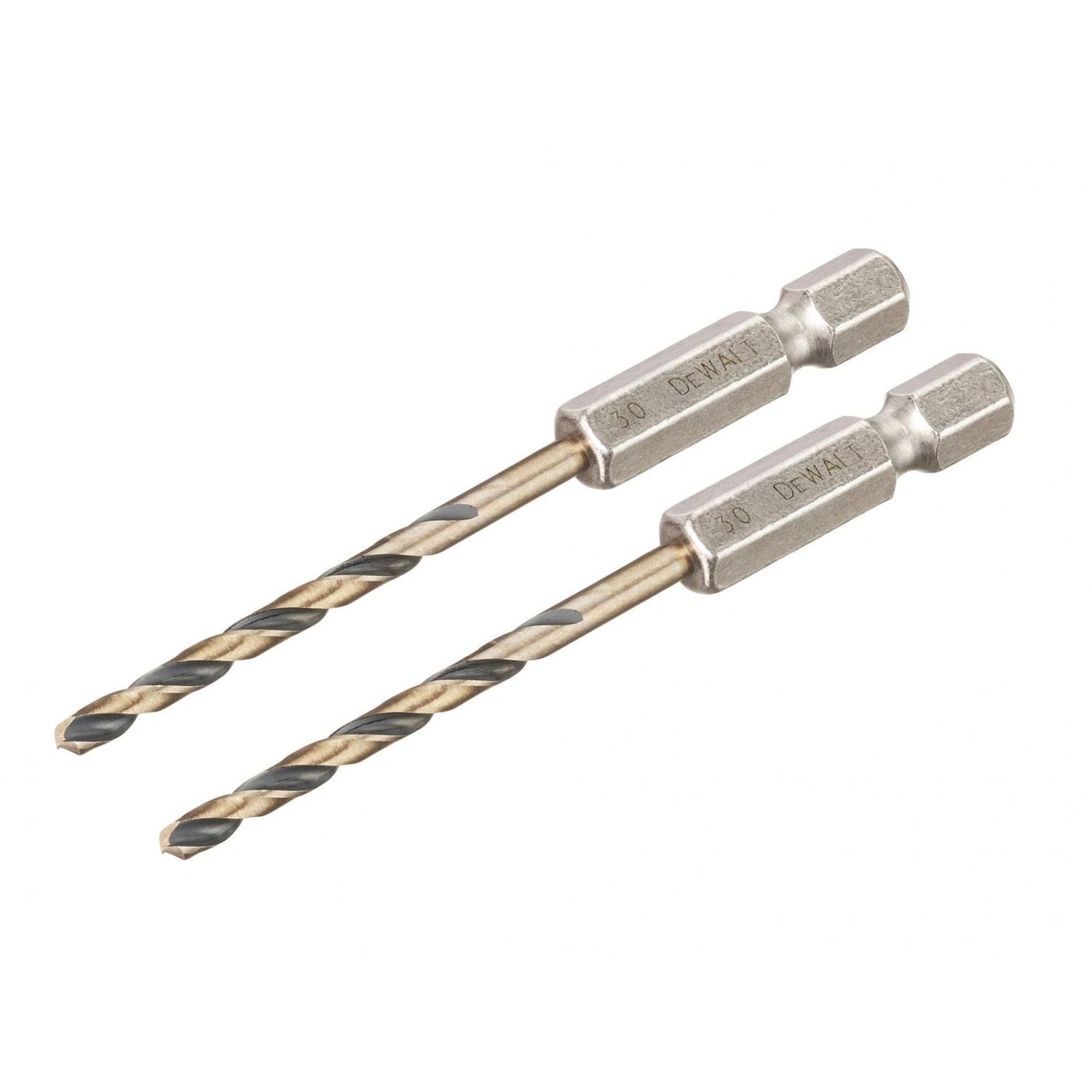 Dewalt Power Tools Black&gold Hex Hss-g Drill Bits