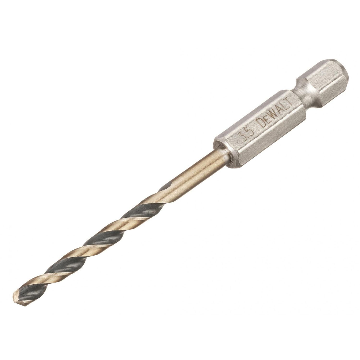 Dewalt Power Tools Black&gold Hex Hss-g Drill Bits