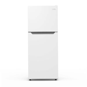 Frigidaire 10 Cu. ft Top Freezer Refrigerator, Frost-Free Apartment Size Fridge for Kitchen, Office, White