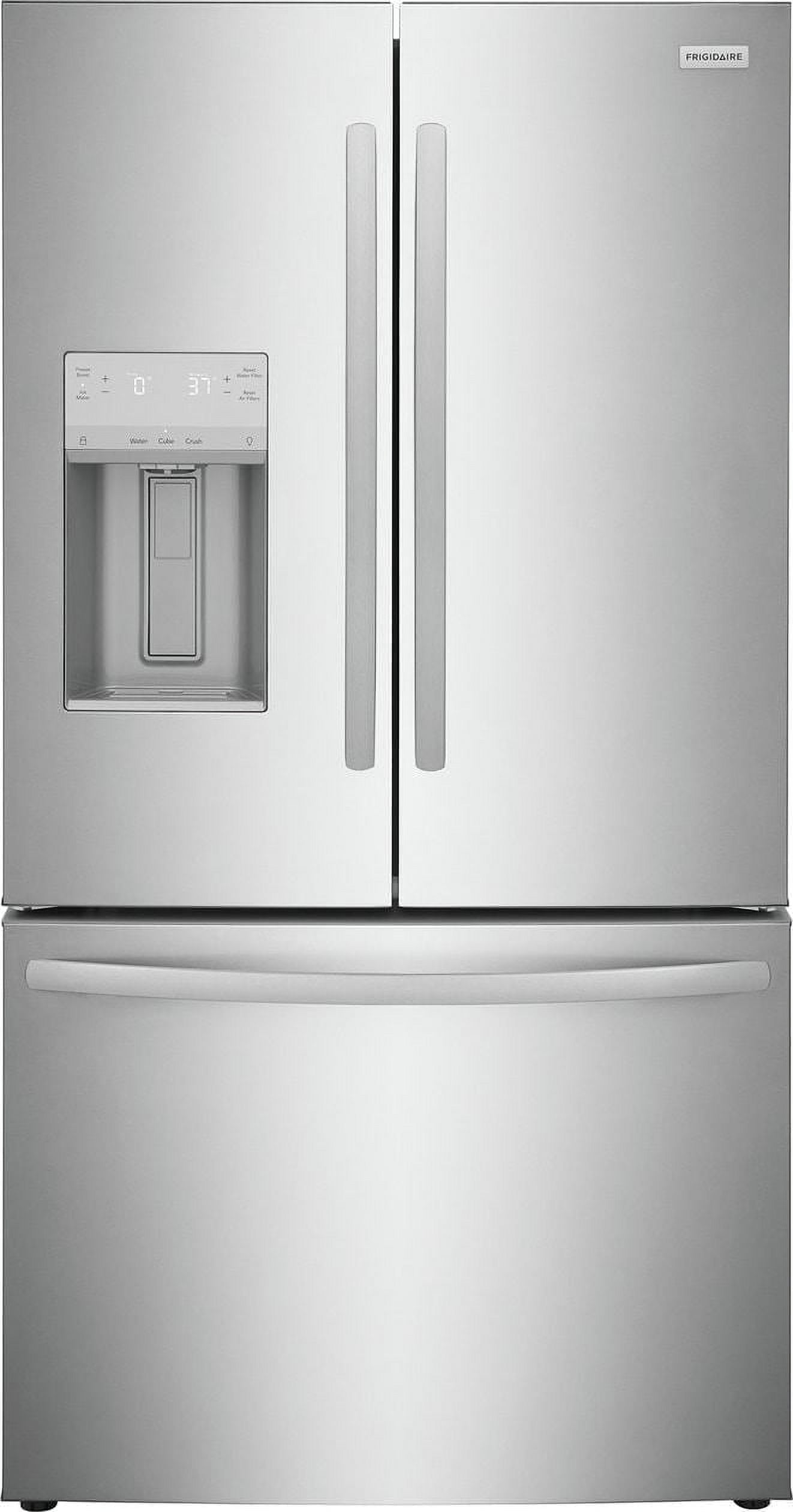 Frigidaire FRFC2323AS 36" Wide 23 Cu. Ft. Energy Star Certified French Door Refrigerator, Stainless Steel