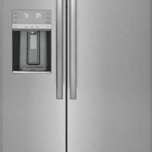 Frigidaire Gallery GRSS2652AF 25.6 Cu Ft Side-by-Side Refrigerator, Stainless Steel