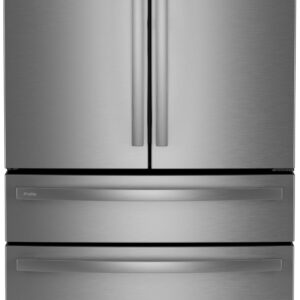 GE Profile PJE23BYWFS 36 Inch Counter-Depth Smart 4-Door French-Door Refrigerator with 23.2 cu. ft. Capacity Stainless Steel