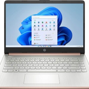 HP - 14" Laptop - Intel Celeron - 4GB Memory - 64GB eMMC - Rose Gold