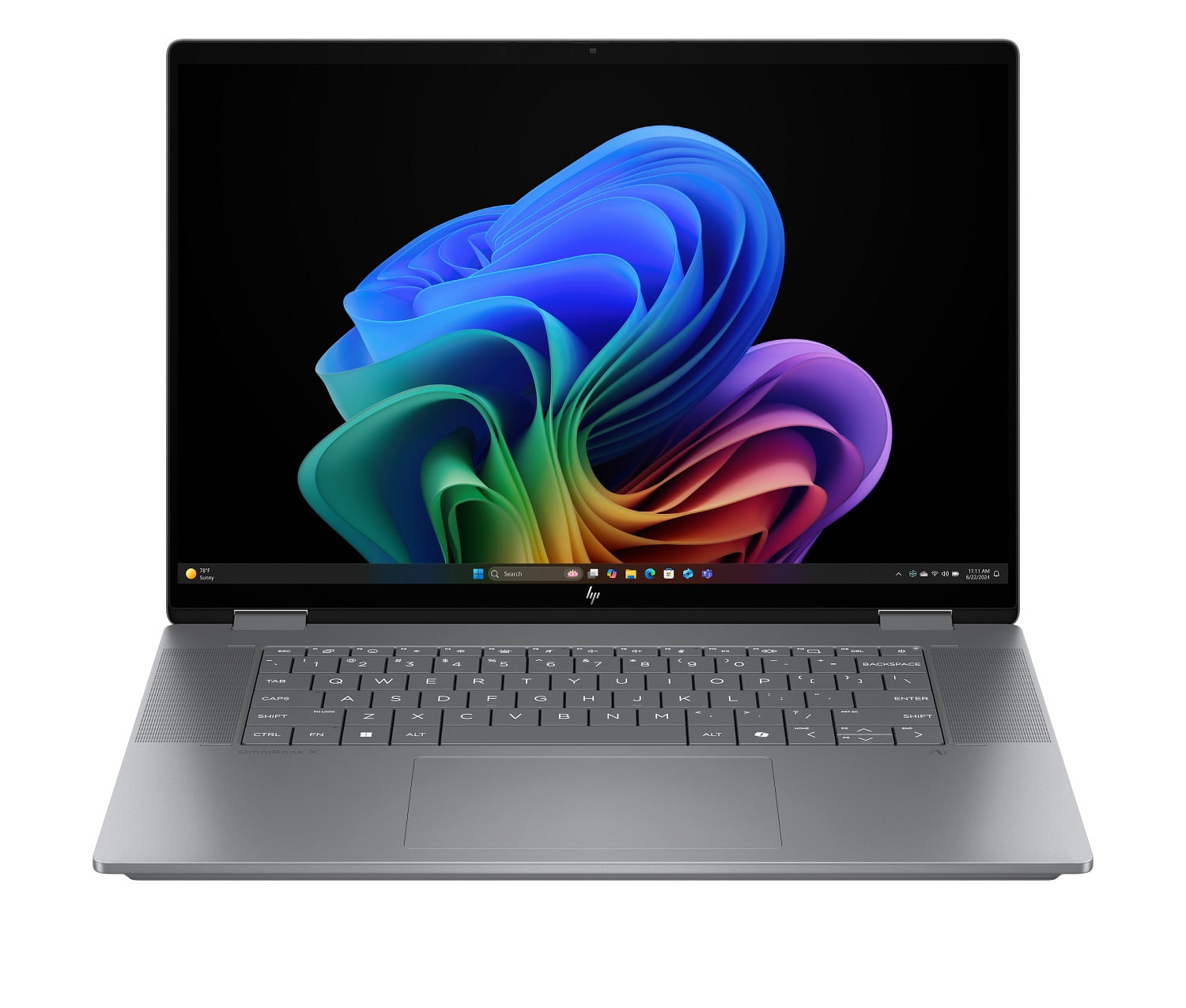 HP OmniBook X Laptop Computer 16" 2K Touch Screen AMD Ryzen AI 7 16 GB