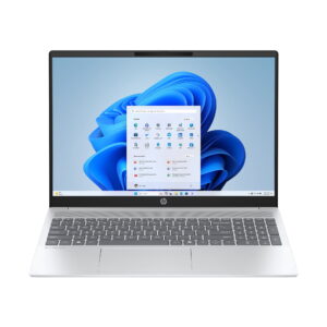 HP Omnibook 5 16 inch Windows Laptop AMD Ryzen 5-8540U AI PC 8GB RAM 512GB SSD Glacier Silver