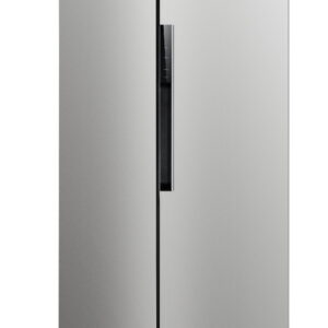 Hamilton Beach 15.6 Cu Ft Side by Side Refrigerator, Platinum Stainless Steel Fridge Freezer for Kitchen, Home, Office