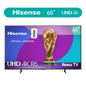 Hisense 65" Class 4K UHD LCD Roku Smart TV HDR R6 Series 65R6E4
