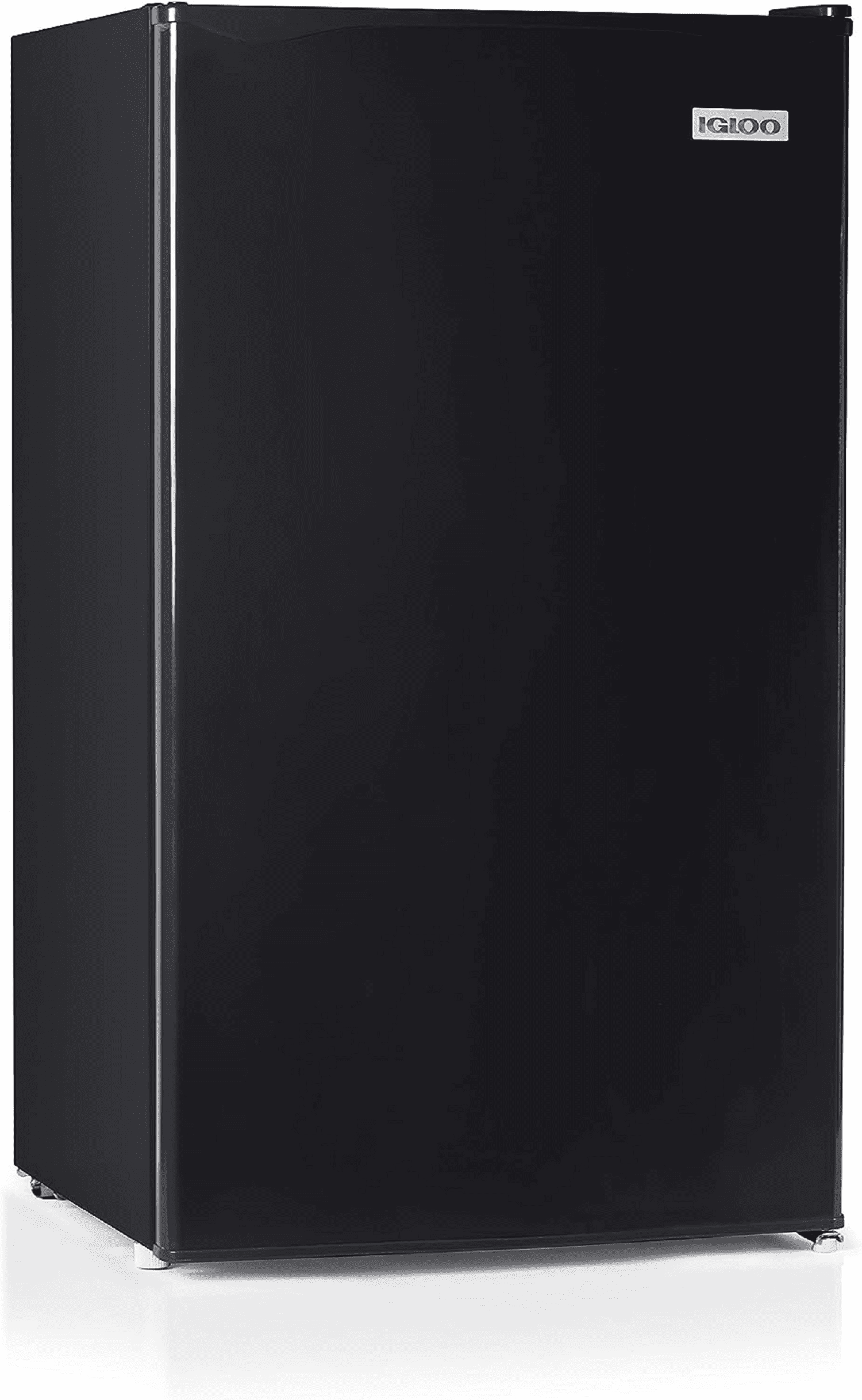 Igloo IRF32BK6A 3.2 Cu.Ft. Single Door Compact Refrigerator with Freezer, Black