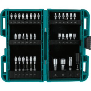 Makita Impact XPS Bit Set Fastening Tool Material Steel, 35 Pieces