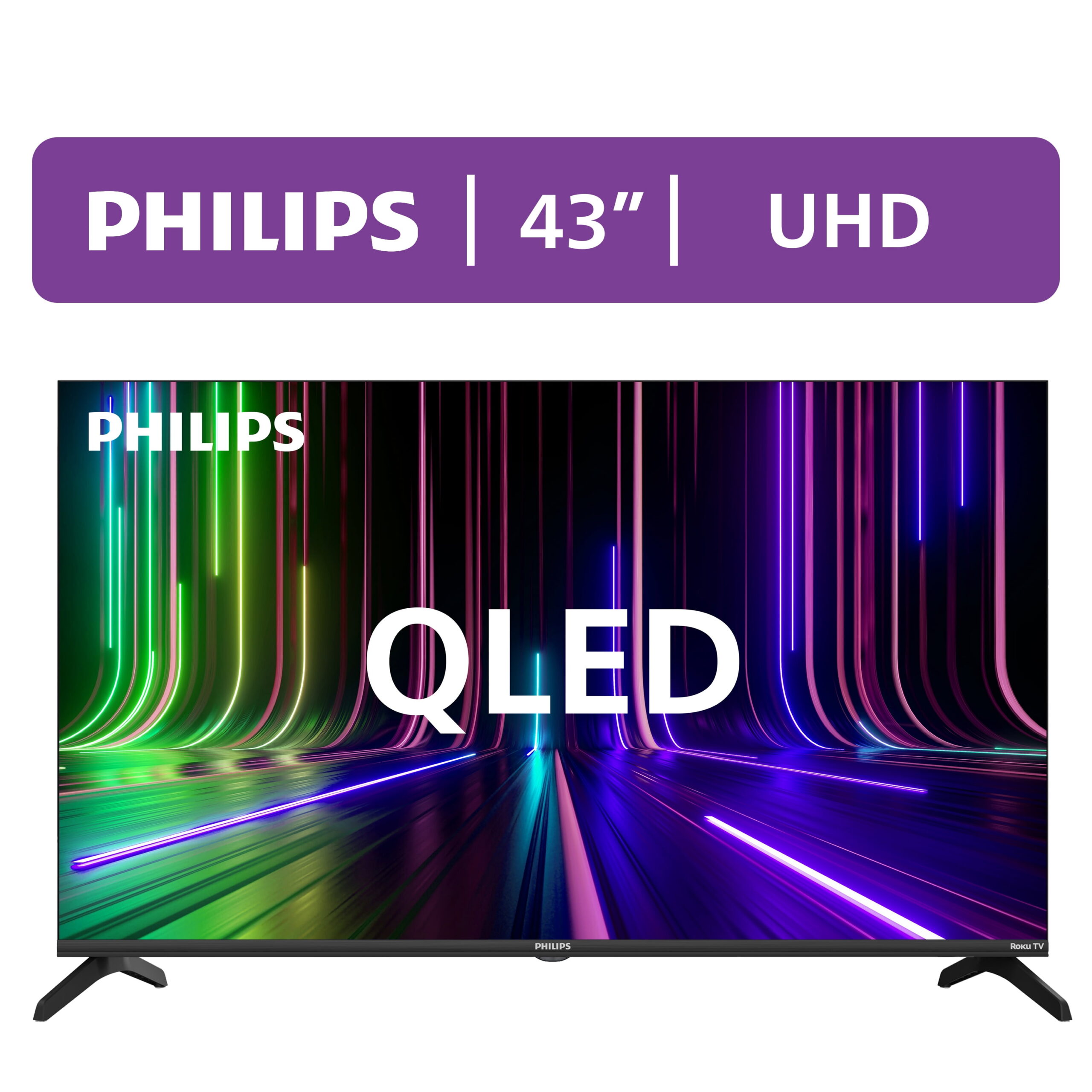Philips 43" Class 4K QLED UltraHD Roku Smart TV - 43PUL7975/F7