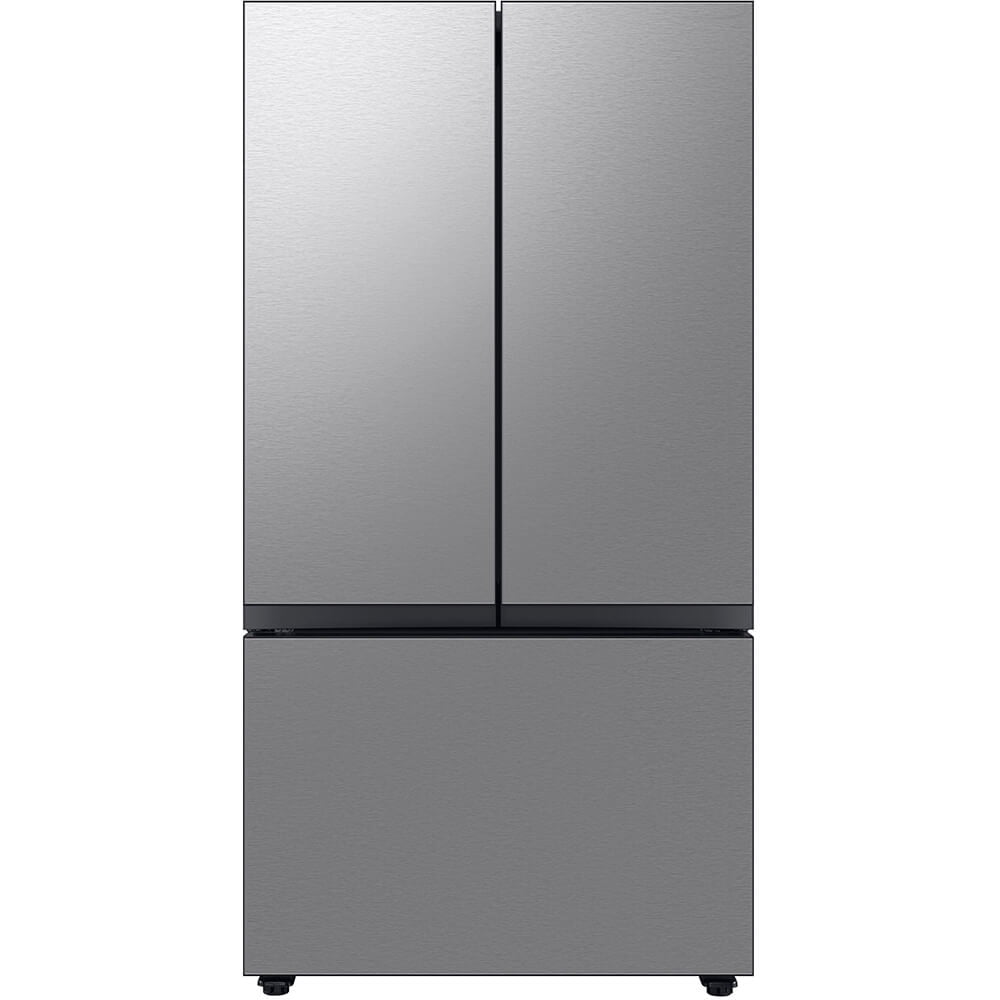 Samsung RF24BB6200QL 24 Cu. Ft. Bespoke Stainless Steel Counter Depth 3-Door French Door Refrigerator