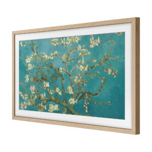 Samsung 75" The Frame Customizable Bezel (2021, Modern Teak)