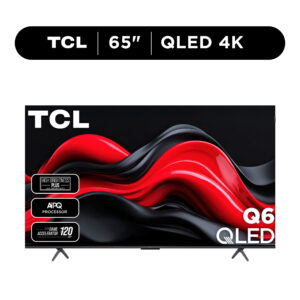 TCL 65” Class Q6 QLED 4K UHD HDR Smart Google TV (NEW 2024) - 65Q651G