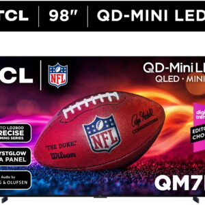 TCL 98" Class QM7K Series QD-Mini LED QLED 4K UHD Smart Google TV (NEW, 2025) - 144Hz, Local Dimming, Audio by Bang & Olufsen - 98QM7K