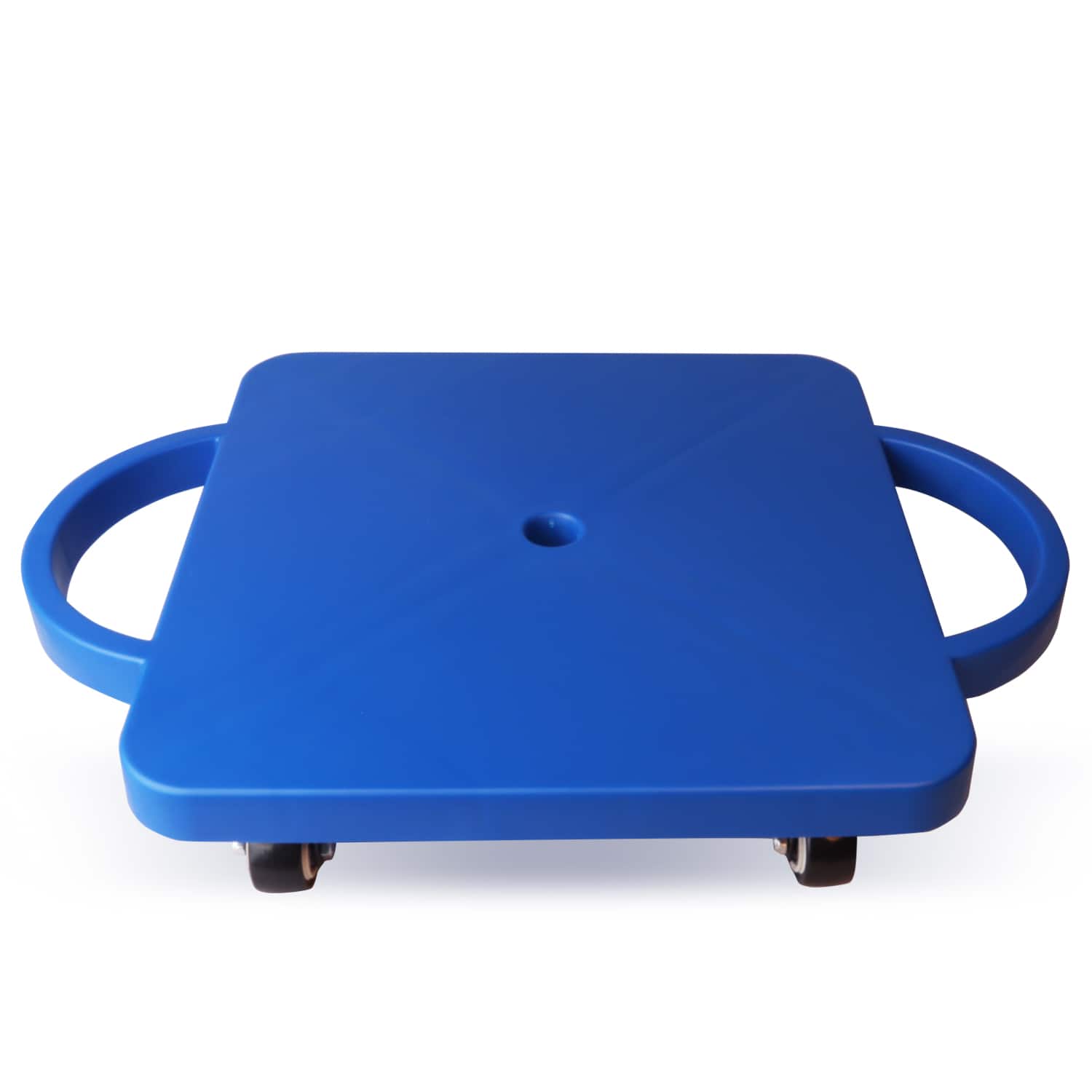 GSE Games & Sports Expert - Floor Scooter Board with Handles, Sitting Scooter for Kids Indoor Play, Fun Scoot Boards - Blue