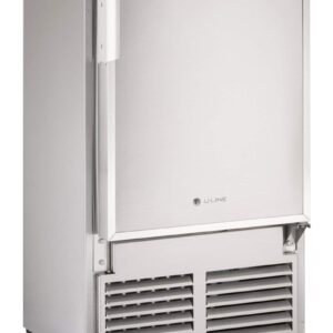 U-Line - 14" 23-Lb. Freestanding Ice Maker - Stainless Steel