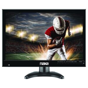 Naxa - Portable 14.1" 12 Volt ACDC TV and Digital Multimedia Player with Built-in Rechargeable Lithium Battery & DC Car Cord