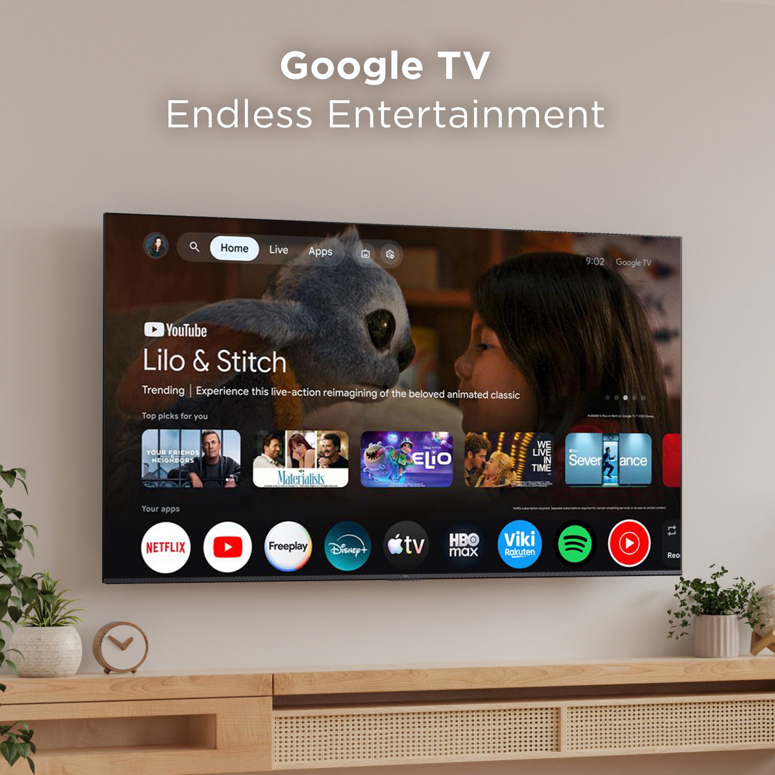 TCL 55" Q Series QLED 4K UHD HDR Smart Google TV (NEW 2025) - Dolby Vision, Dolby Atmos, Motion Rate 240, HDR 10+, Auto Game Mode - 55Q51K - Image 12