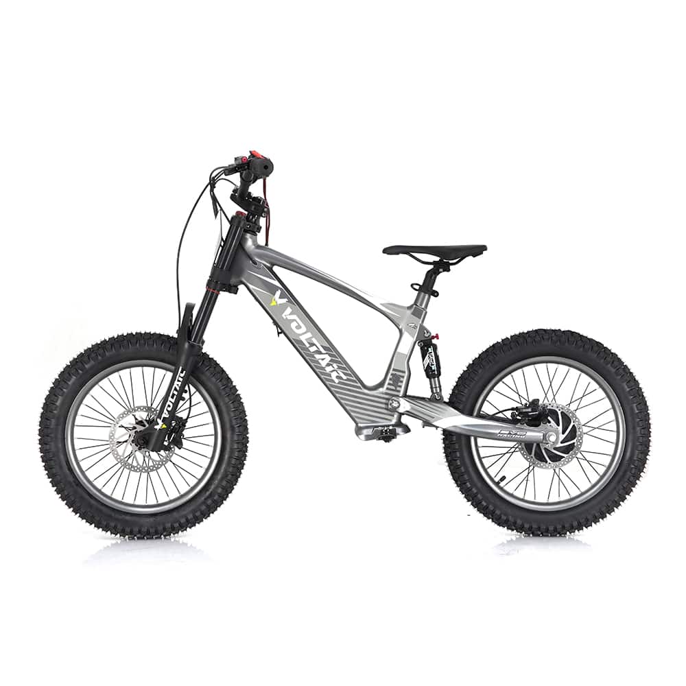 Voltaic - Youth Electric Dirt Bike 18'' Flying Fox - Gray - Image 4