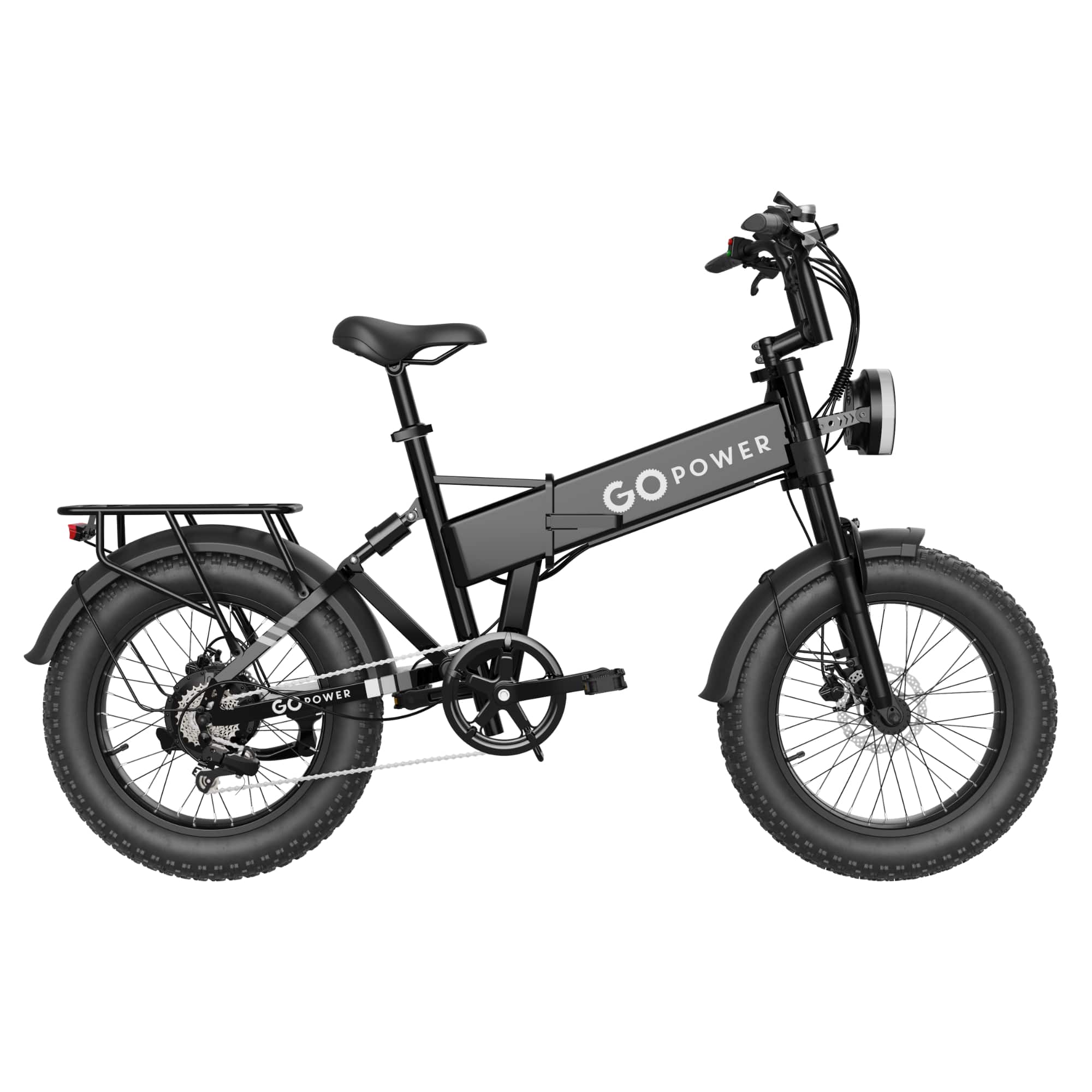 GoPowerBike - GoExplore Foldable Electric Bike - One size - Black - Image 4