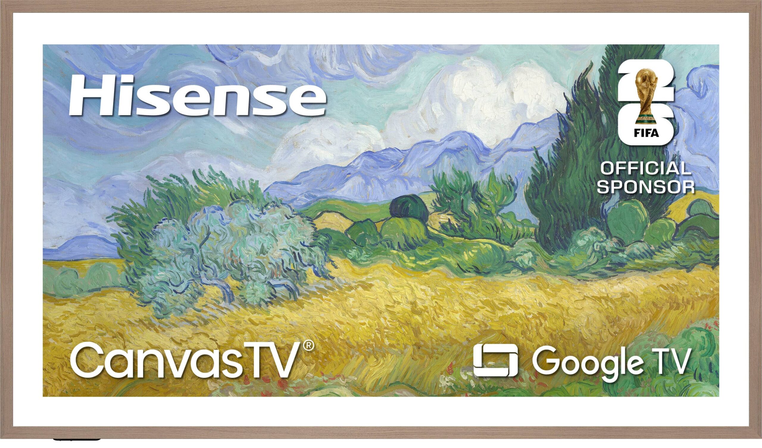 Hisense - 85" Class S7 Canvas Series Smart Google TV 4K QLED Smart Google TV with Hi-Matte Display and UltraSlim Wall Mount (2026)