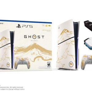 PlayStation 5 Console Ghost of Yotei Gold Limited Edition Bundle 1TB New - PlayStation 5