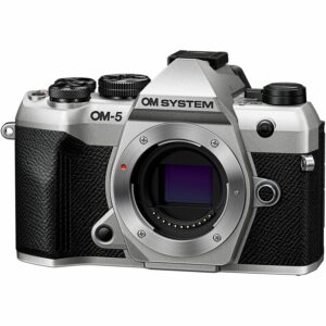 Olympus - V210070SU000 4K Video Mirrorless Camera Body Only - Silver