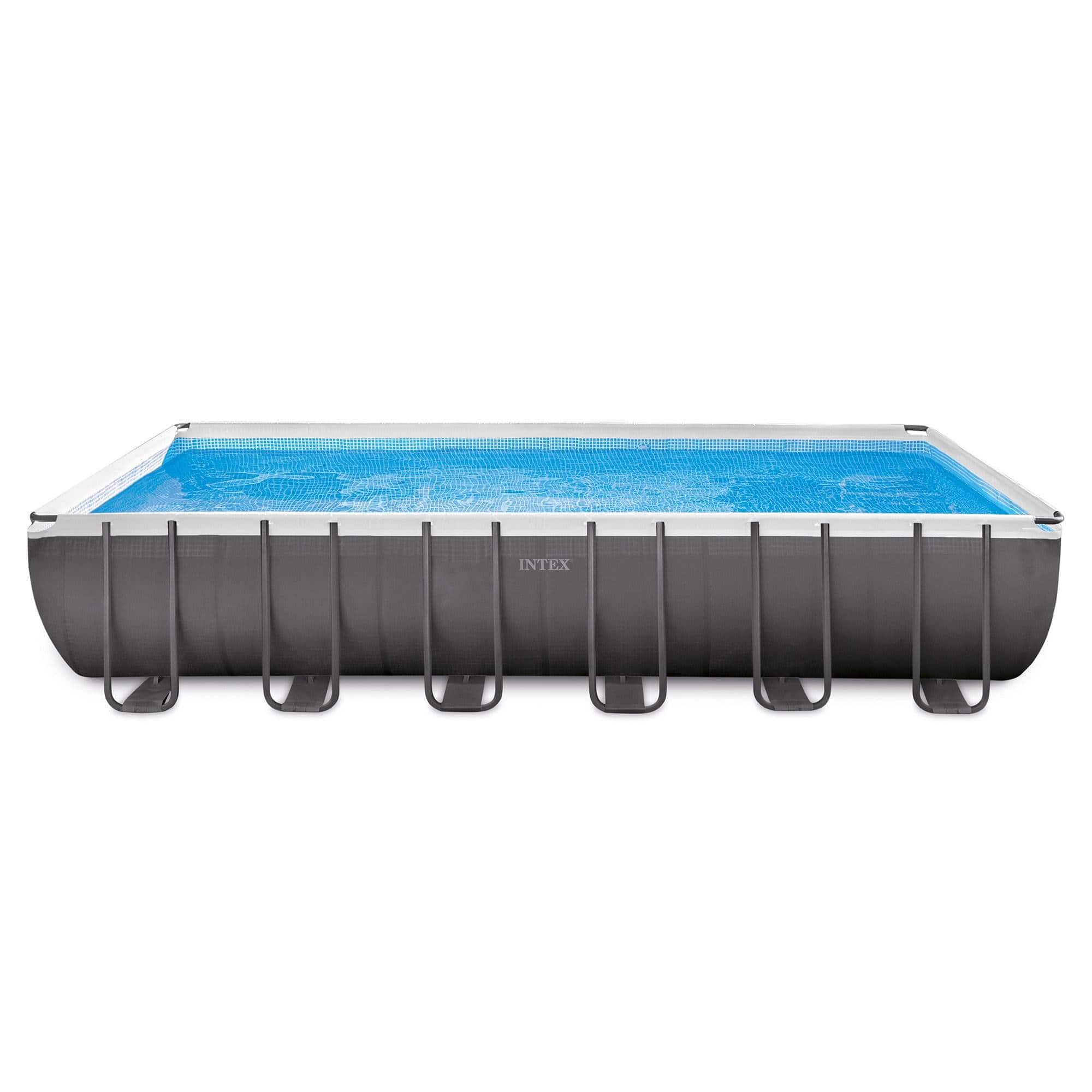 Intex - Ultra XTR Rectangular Pool, Floats (2 Pack) and Cooler - Blue - Image 3