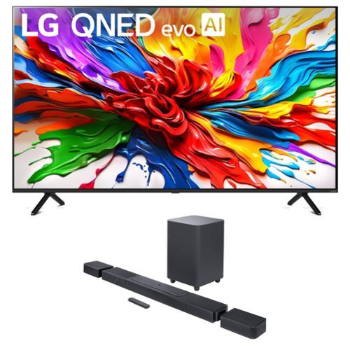 LG - 65QNED92AUA 65 Inch 4K QNED Mini LED evo AI Smart TV with a JBL BAR-1300X 11.1.4ch Soundbar (2025) - Image 3