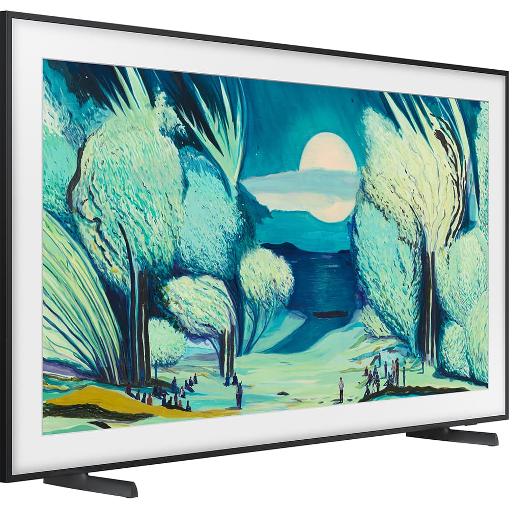 Samsung - 55" The Frame QLED 4K AI Smart TV (2025) QN55LS03FAFXZA w/ White Bezel + 26 Month Extended Protection Warranty Bundle - Image 5
