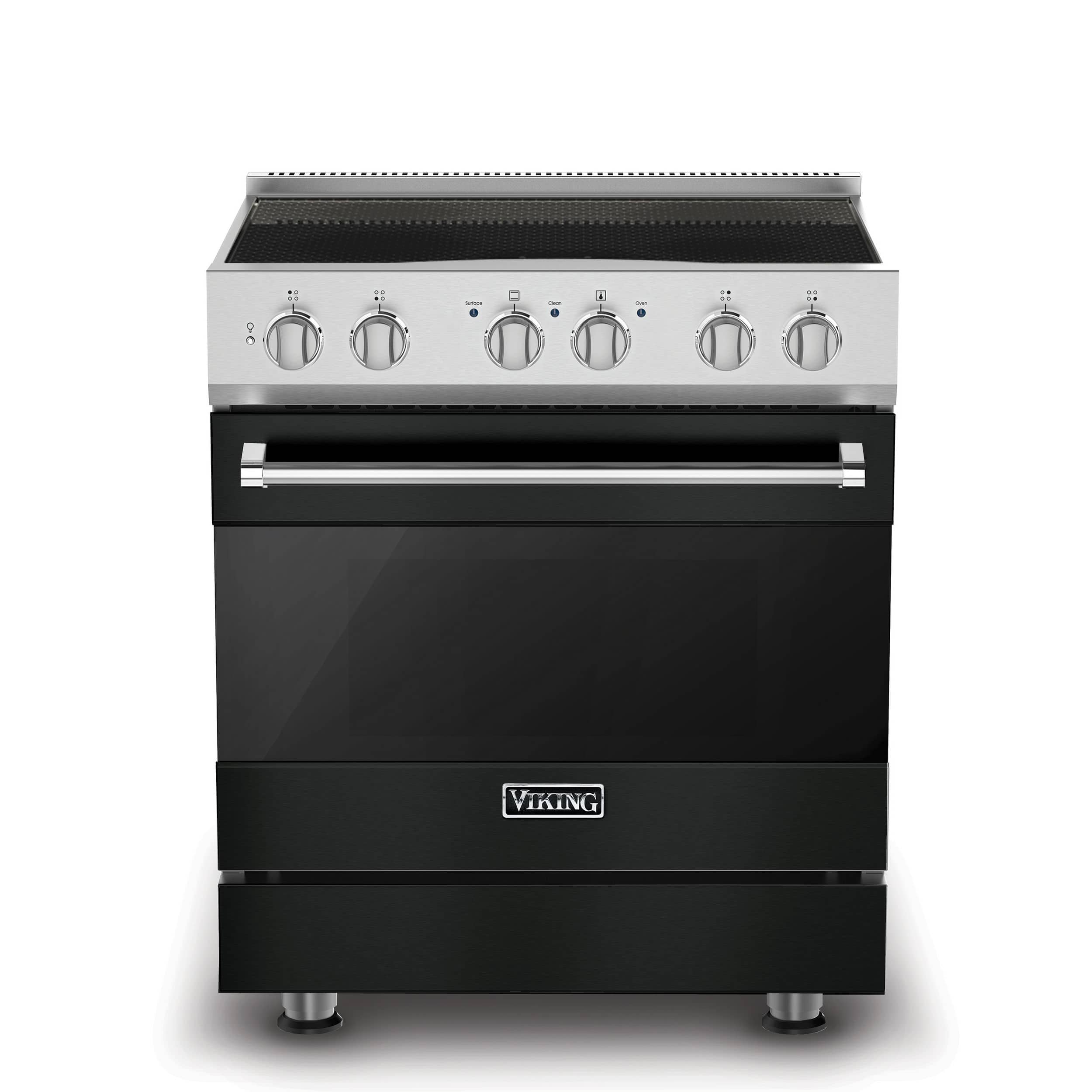 Viking - 30 in. Wide 4 Elements 3-Series Induction Self-Clean Range - Antique Bronze
