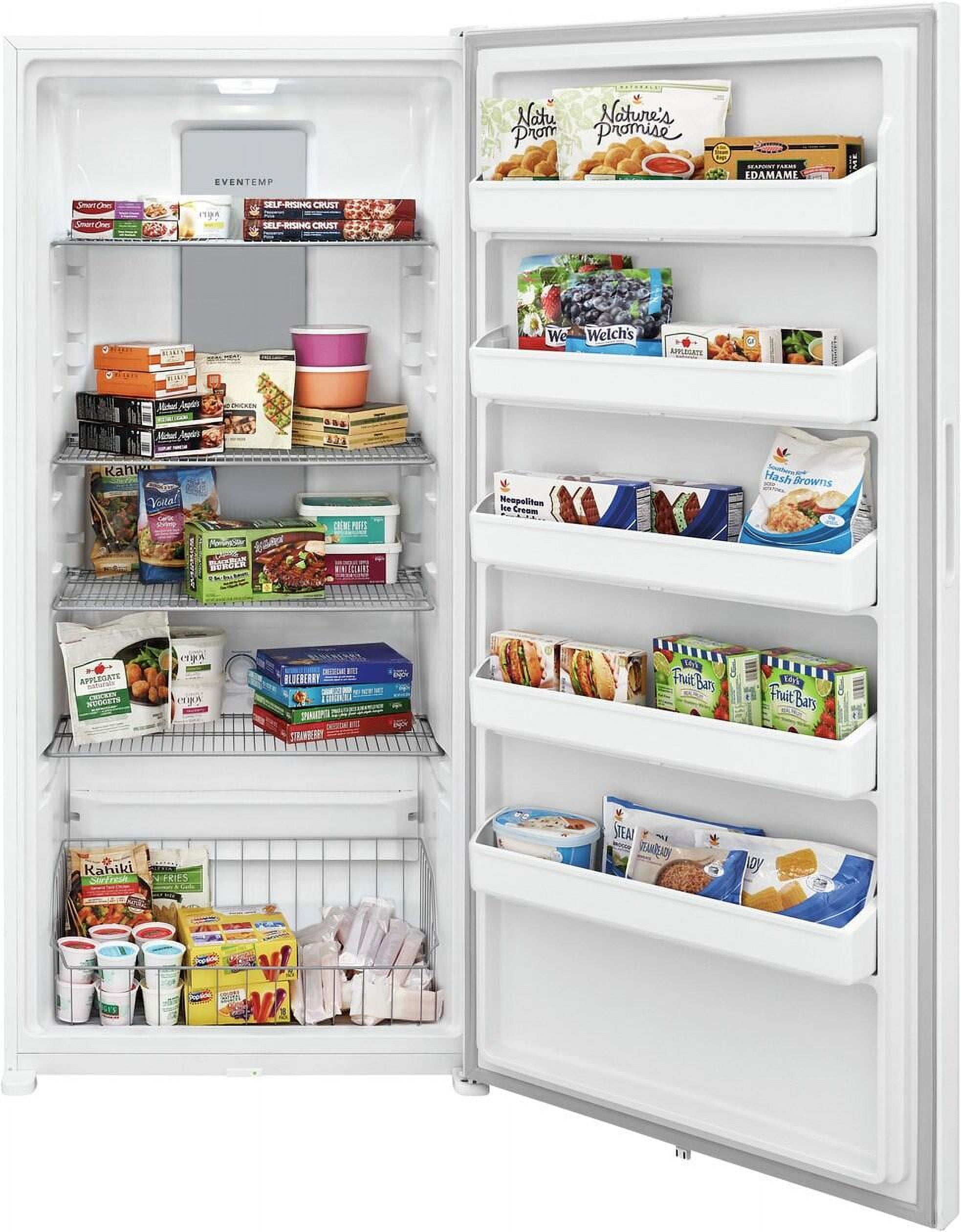 Frigidaire FFUE2022AW 20 Cu. Ft. Reversible Door Upright Freezers, Garage Ready, White - Image 5