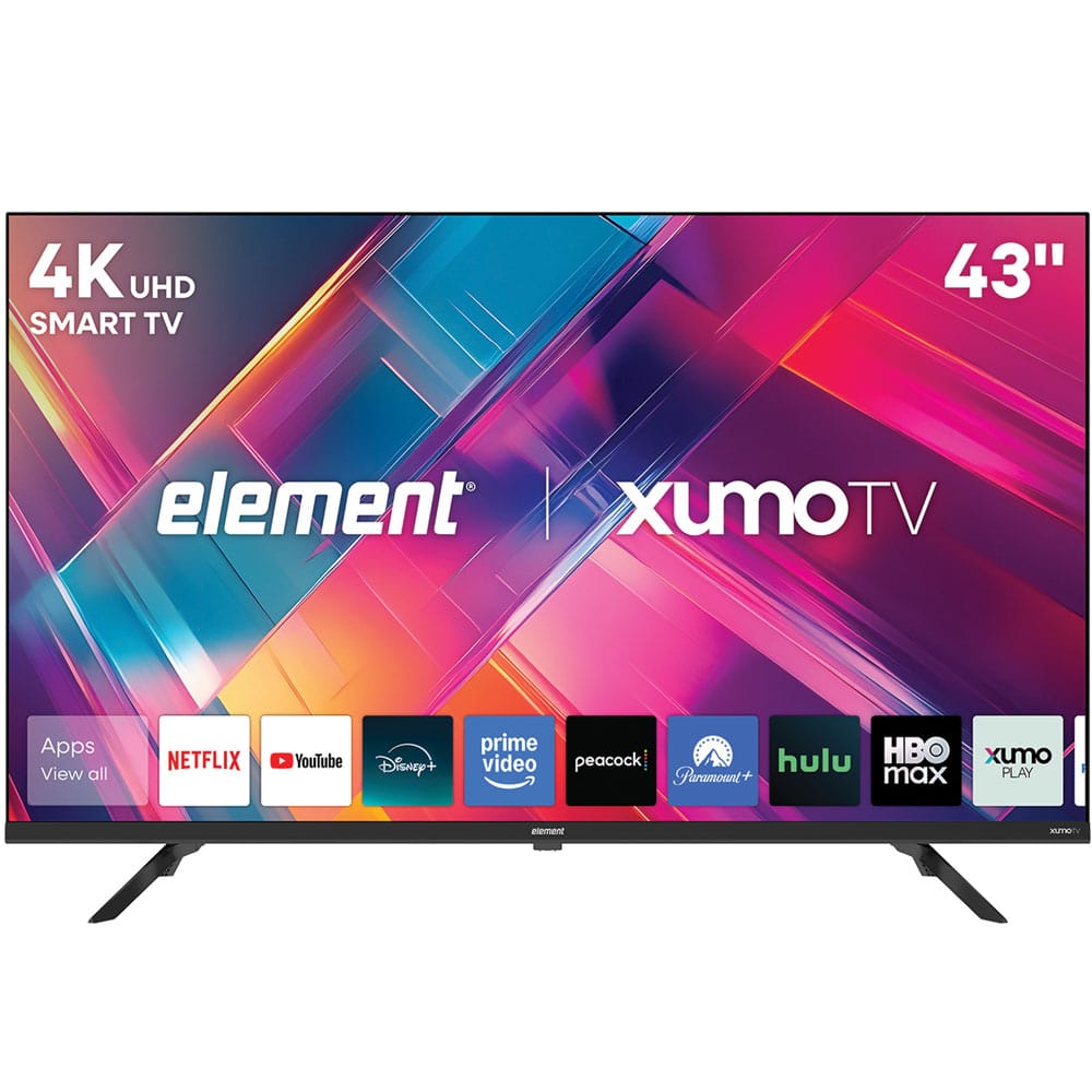 Element Electronics - 43” 4K UHD HDR Frameless Xumo TV
