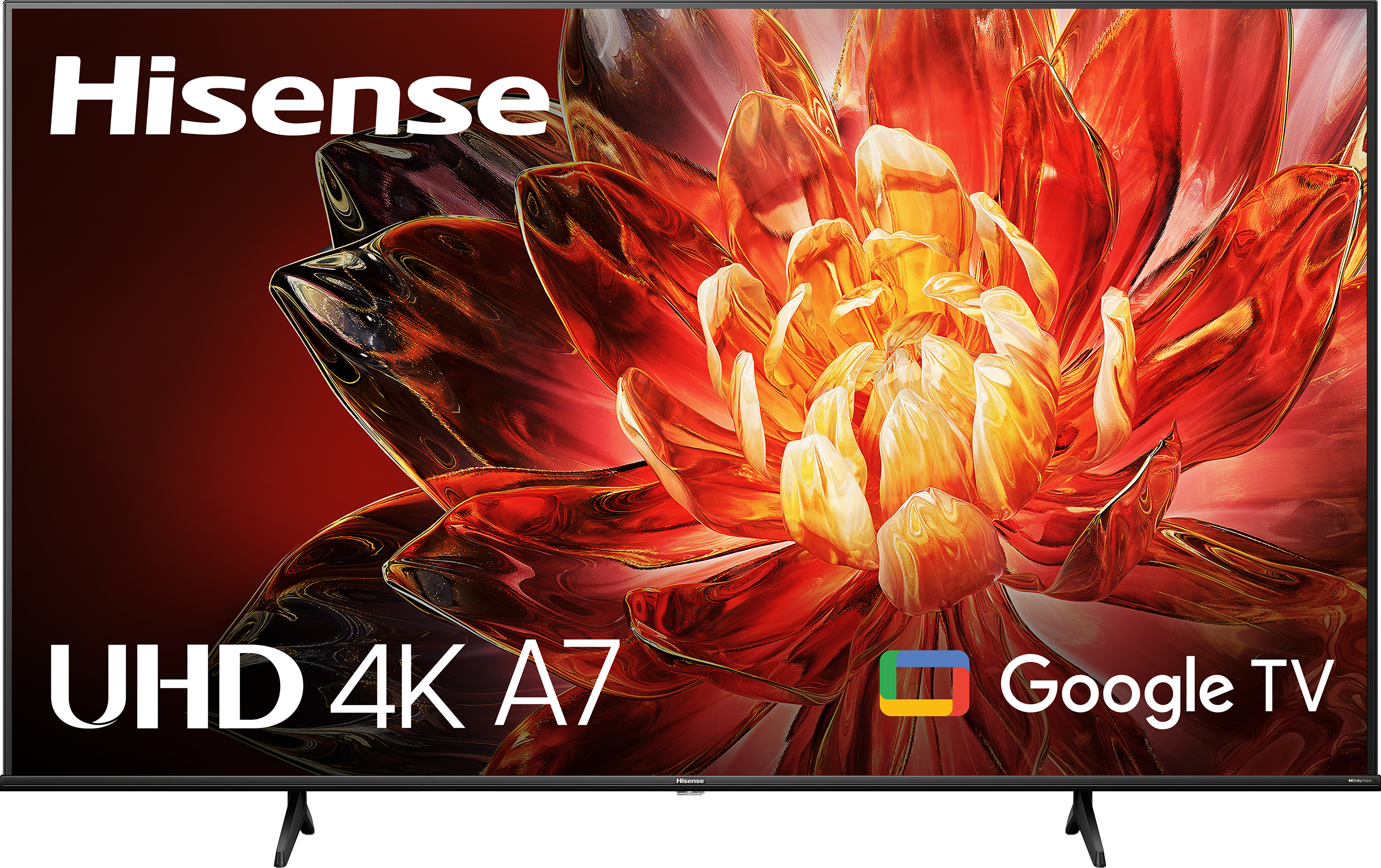 Hisense - 65" Class A7 Series LED 4K UHD HDR WCG Smart Google TV (2024)